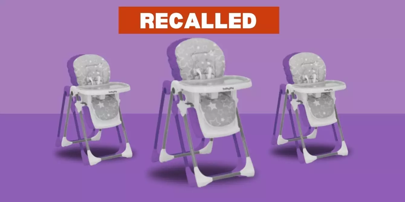 Urgent Safety Alert: Babyjoy High Chairs Under Recall for Entrapment Risks