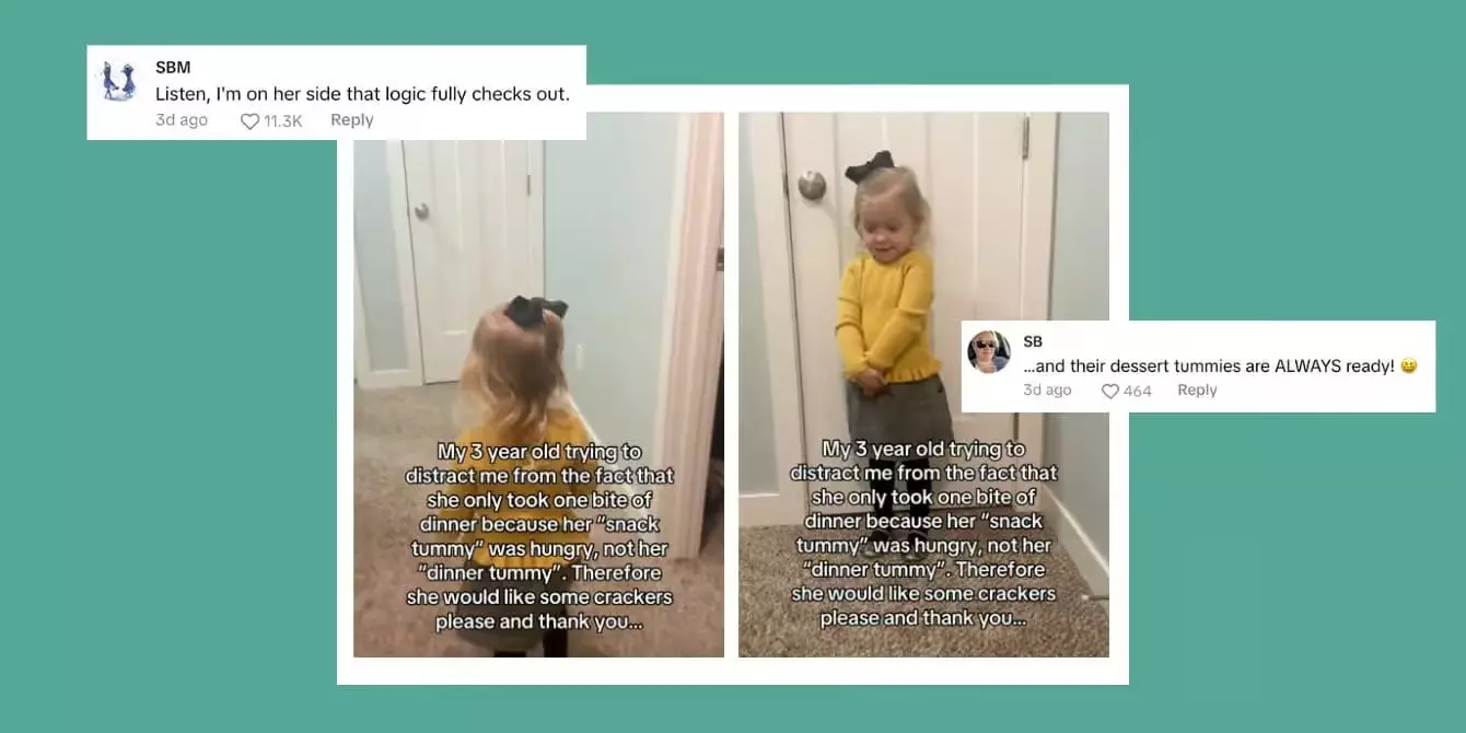 The Hilarious Truth About Toddler Snack Logic: Why They Always Have Room for More